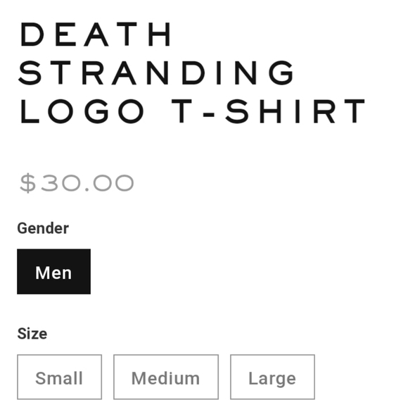 Death Stranding Logo Tee - Picture 3 of 4